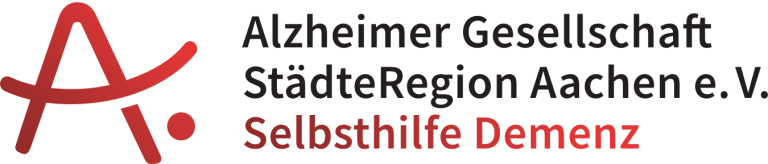 Logo der Alzheimer Gesellschaft Städteregion Aachen e.V. mit Fokus auf Demenzhilfe.